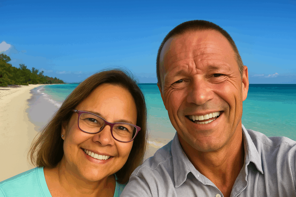 André and Phyllis – your hosts at StayInNassau vacation rental in Nassau Bahamas